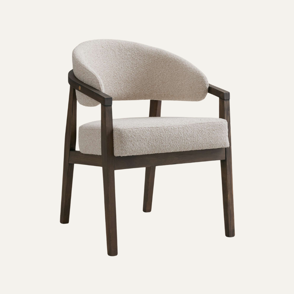 Nora Curved Arm Chair
