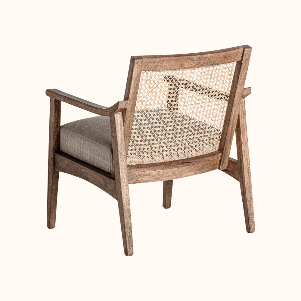 Sorrento Teak Cane Armchair - Image 4