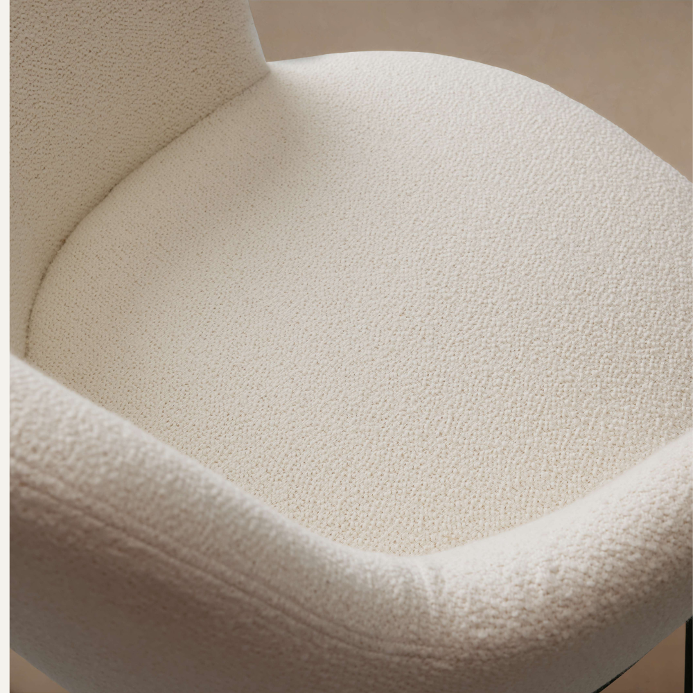 Edda Barrel-Back Dining Chair - Image 4