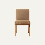 Upholstered Teak Dining Chair