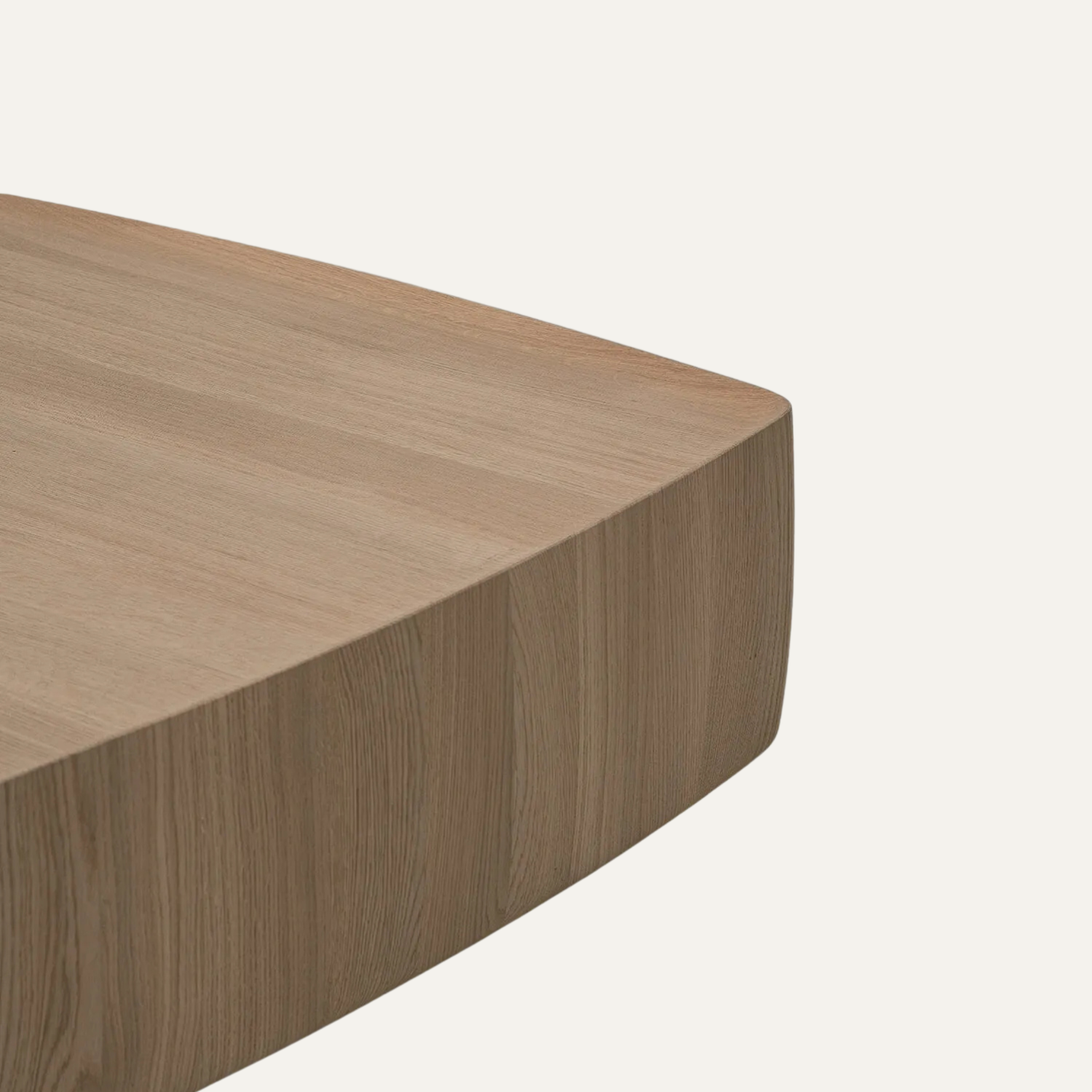 Chunky Square Plinth Coffee Table - Image 4