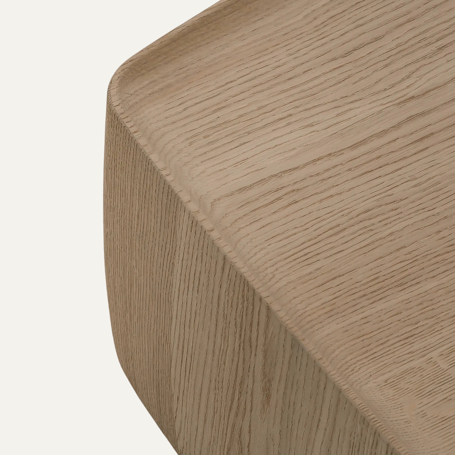 Chunky Square Plinth Coffee Table - Image 3