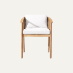 Woven Teak Dining Chair