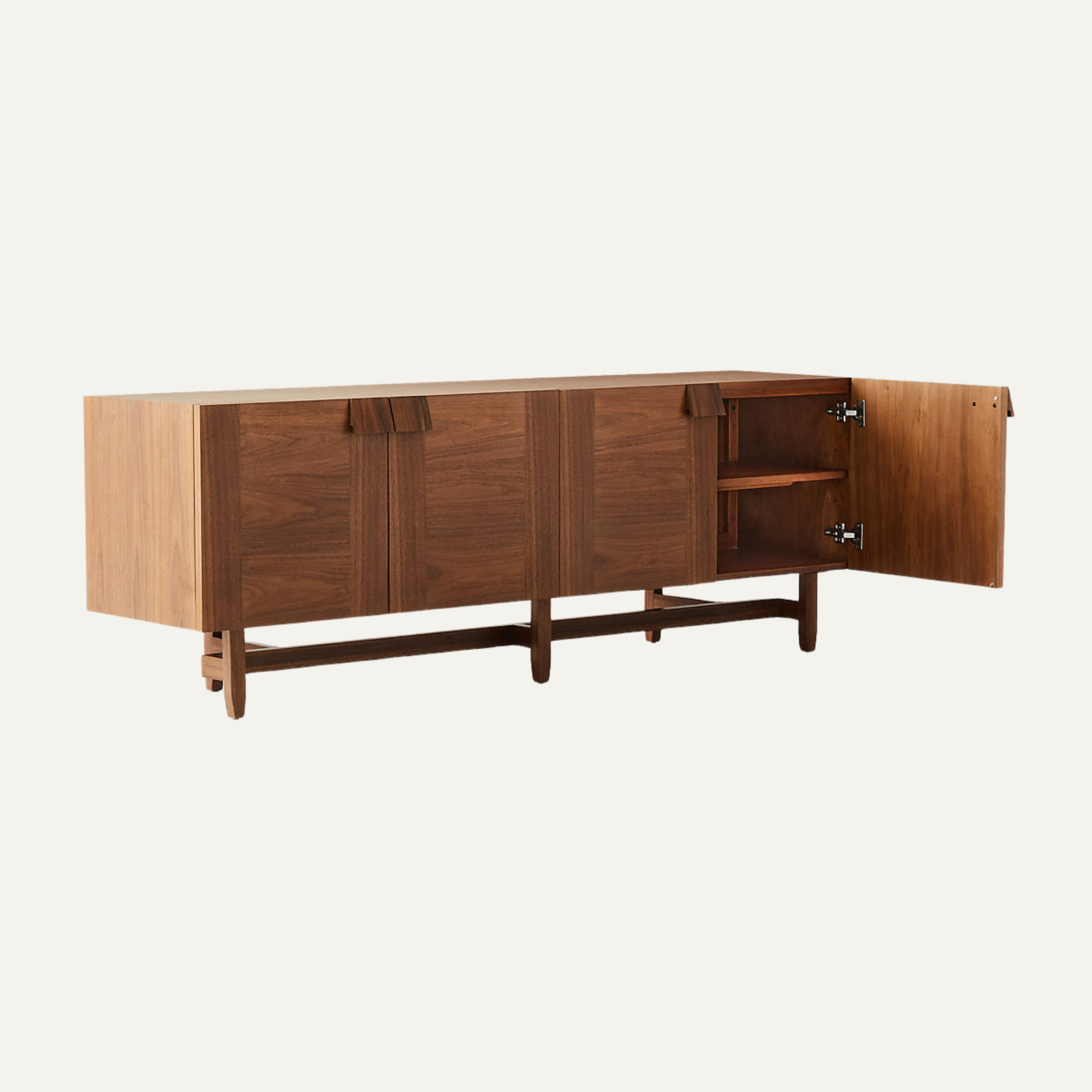 credenza walnut - Image 2