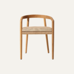 Arc Rope Teak Chair
