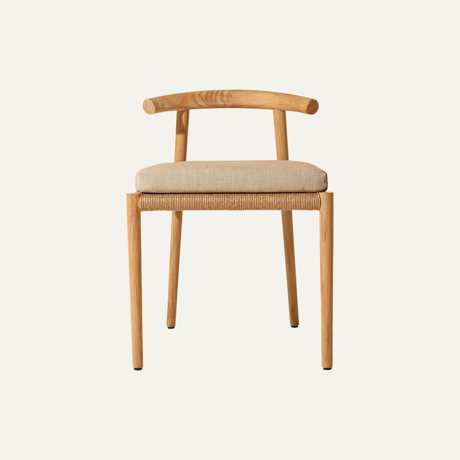 Arc Back Teak Dining Chair