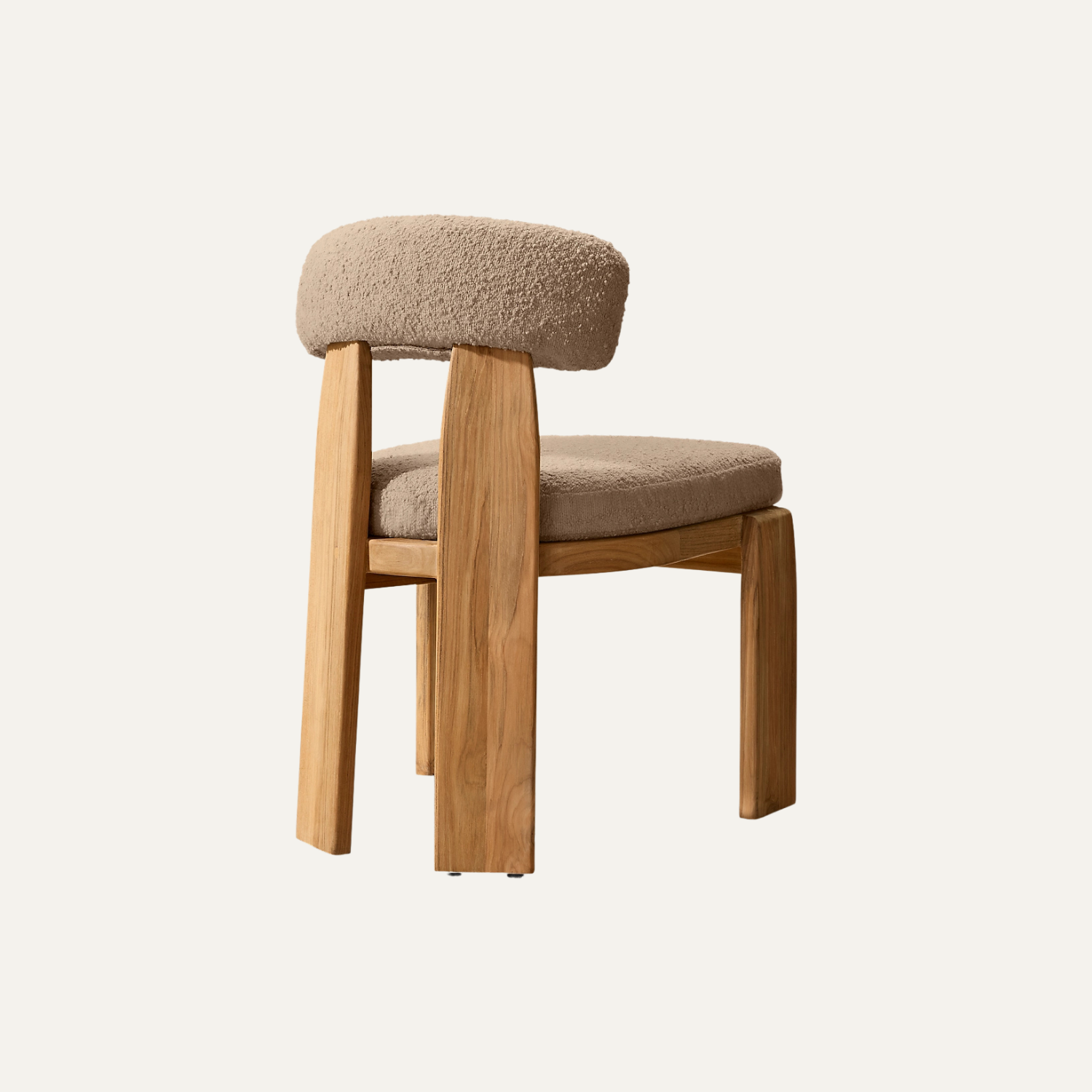 Curved Back Dining Chair - Image 3