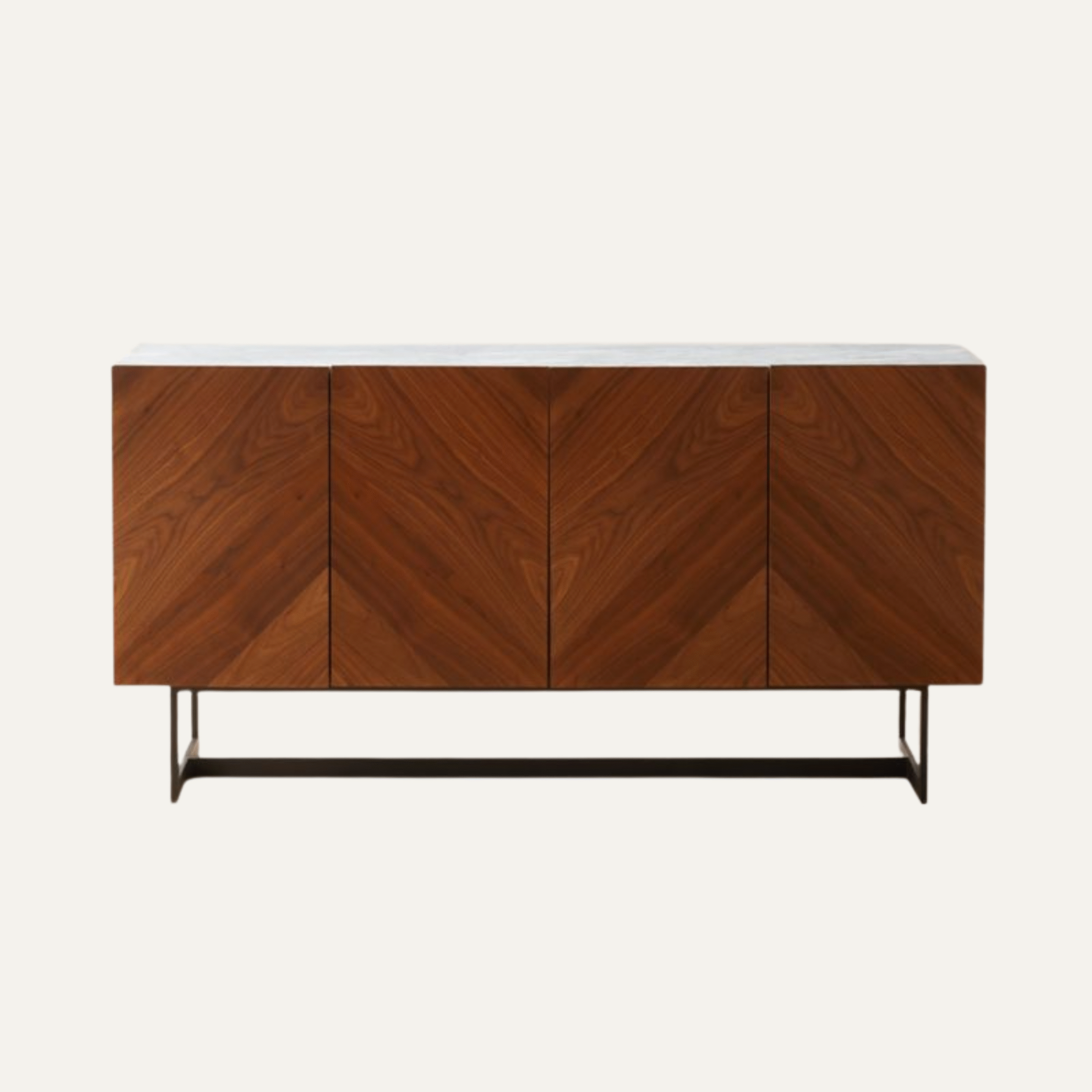 credenza walnut - Image 4