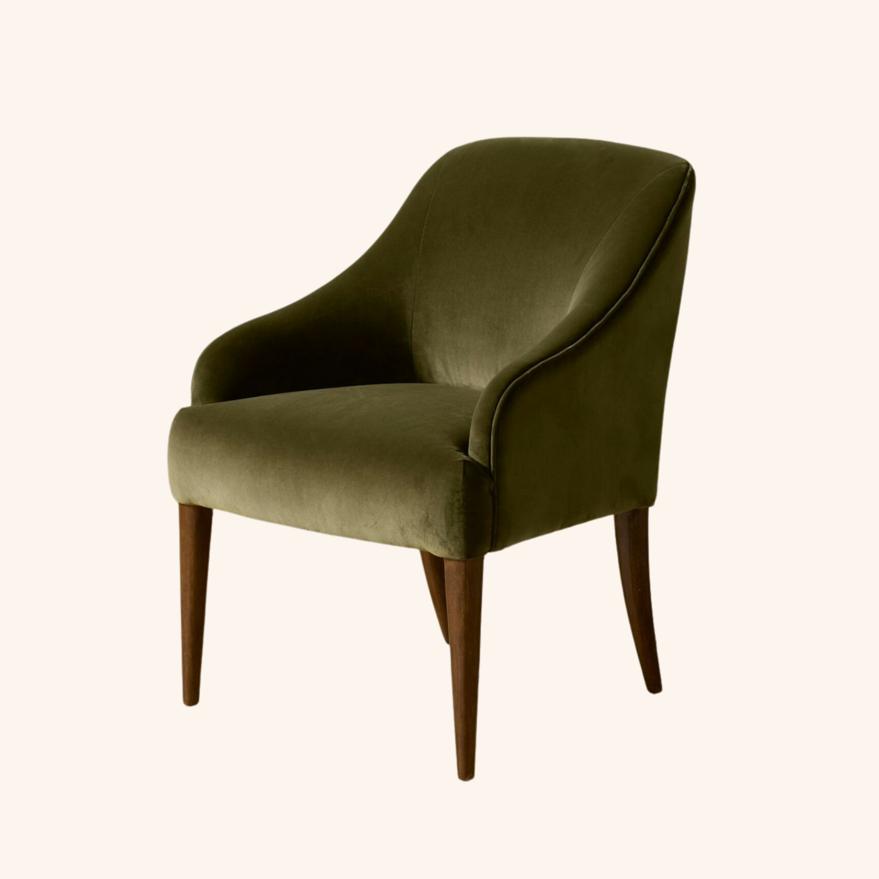 Verde Velvet Chair