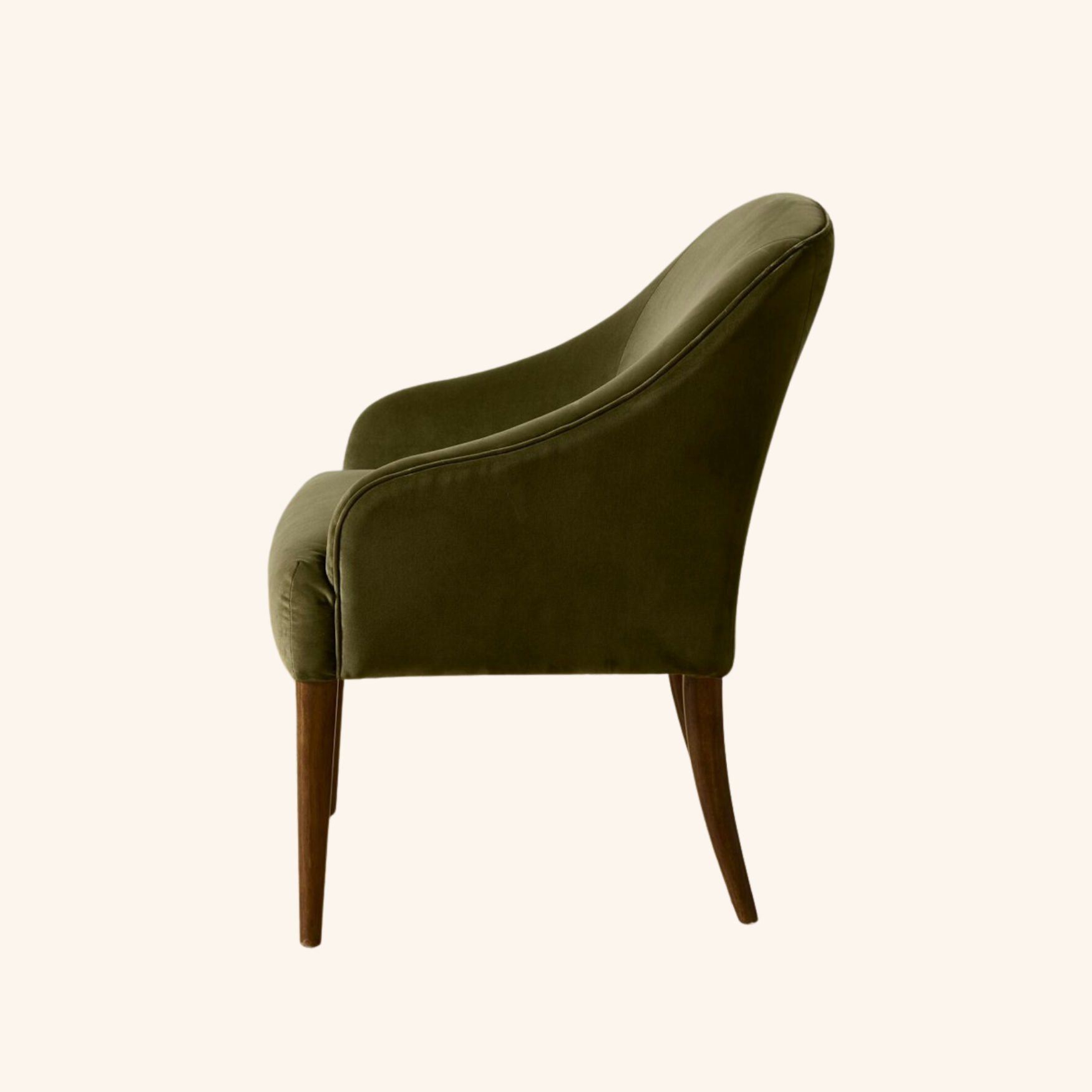 Verde Velvet Chair - Image 2