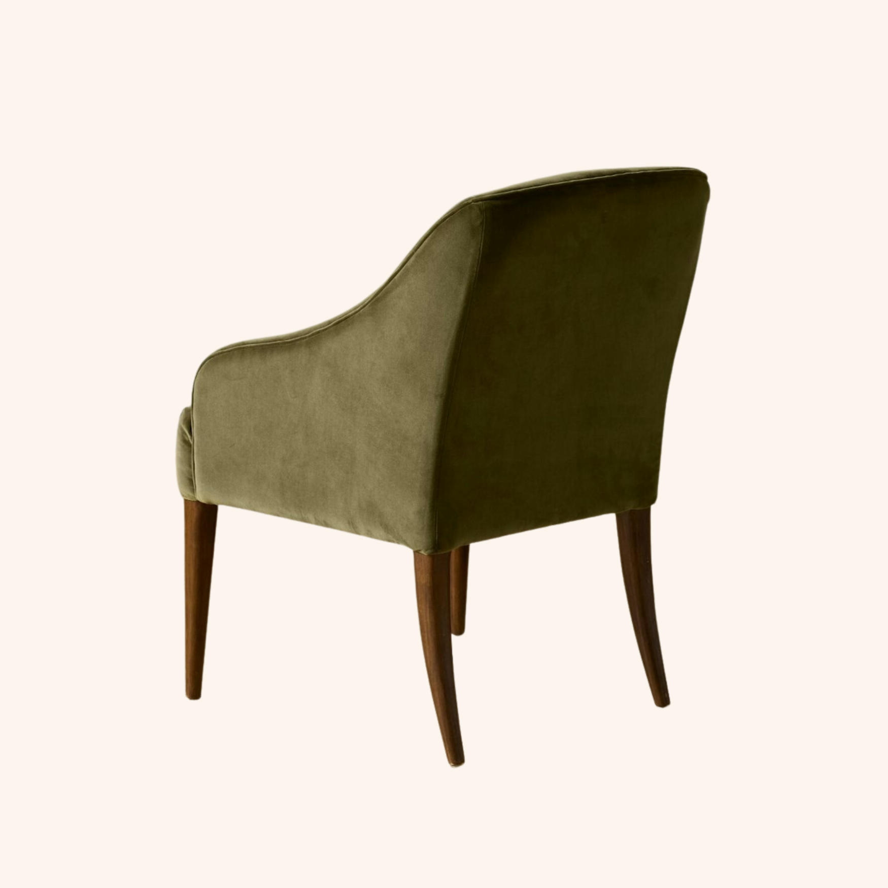 Verde Velvet Chair - Image 4