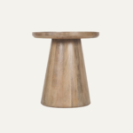 Lunara Pedestal Side Table
