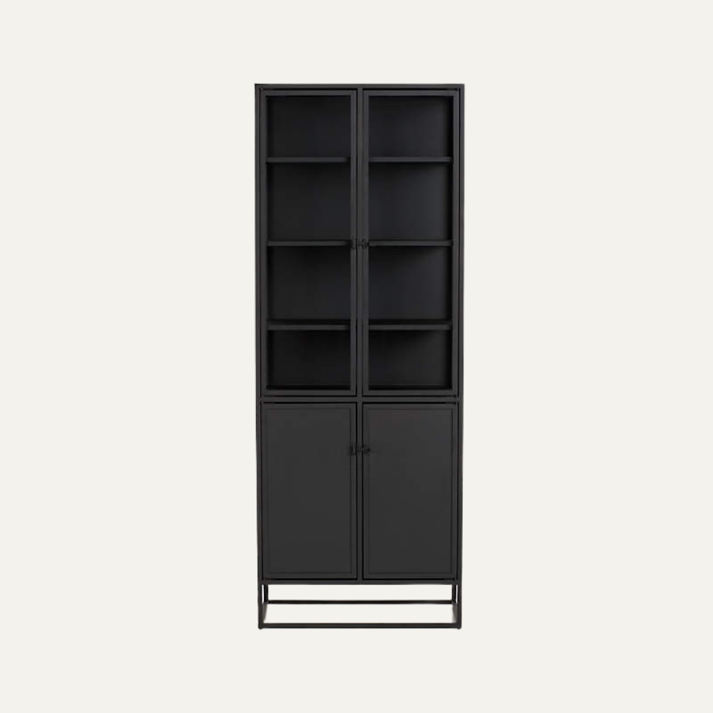 Noir Frame Display Cabinet