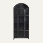 Obsidian Arch Display Cabinet